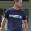 Ocean Soul - Indigo Short Sleeve Pima T-Shirt