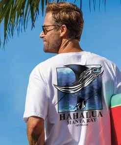 Two Breaths - White Short Sleeve Crewneck T-Shirt