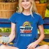 Volkswagen Good Vibes Van - Blueberry Dyed Short Sleeve Crewneck T-Shirt