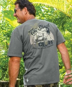 Tiki Shack Beach Club - Crater Dyed® Short Sleeve Crewneck T-Shirt