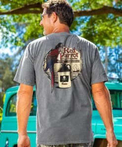 Red Parrot - Crater Dyed® Short Sleeve Crewneck T-Shirt