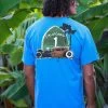 Surf Rat - Blue Hawaii Dyed Short Sleeve Crewneck T-Shirt