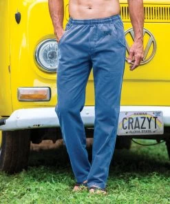 Blueberry Dyed Twill Pants