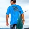 Ehukai Manta - Blue Hawaii Dyed Short Sleeve Crewneck T-Shirt