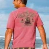 Red Eye Jacks - Paradise Red Dyed Short Sleeve Crewneck T-Shirt