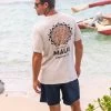 Maui Brewing Co Coconut Hiwa - Coconut Dyed Short Sleeve Crewneck T-Shirt