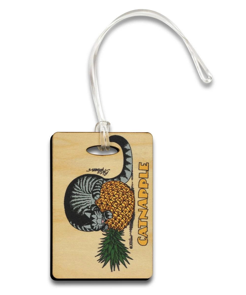 B. Kliban Catnapple - Maplewood Luggage Tag