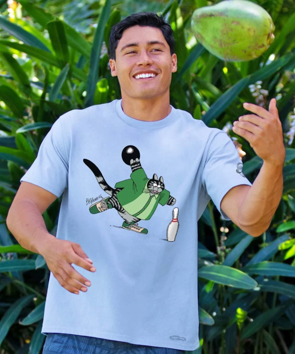 B. Kliban Alley Cat - Steele Short Sleeve Crewneck T-Shirt