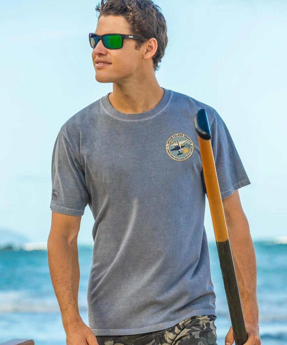 Inter Island Hopper - Crater Dyed® Short Sleeve Crewneck T-Shirt - Image 2