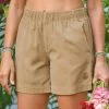 Kona Coffee Dyed Shoreline Twill Shorts