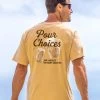 Pour Choice - Beer Dyed Short Sleeve Crewneck T-Shirt