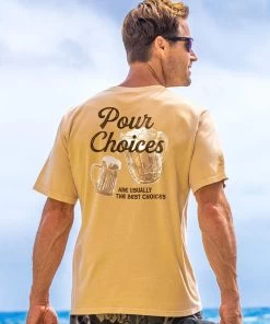 Pour Choice - Beer Dyed Short Sleeve Crewneck T-Shirt