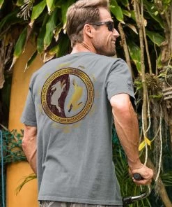 Yin Yang Rabbit 2023 - Crater Dyed® Short Sleeve Crewneck T-Shirt