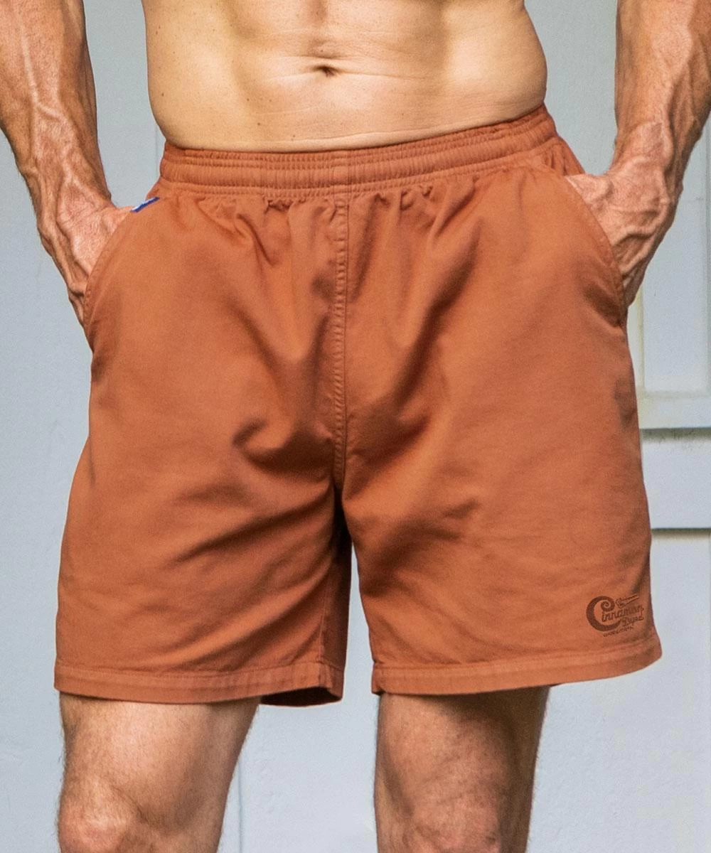 Cinnamon Dyed Crazyshorts® Twill Shorts