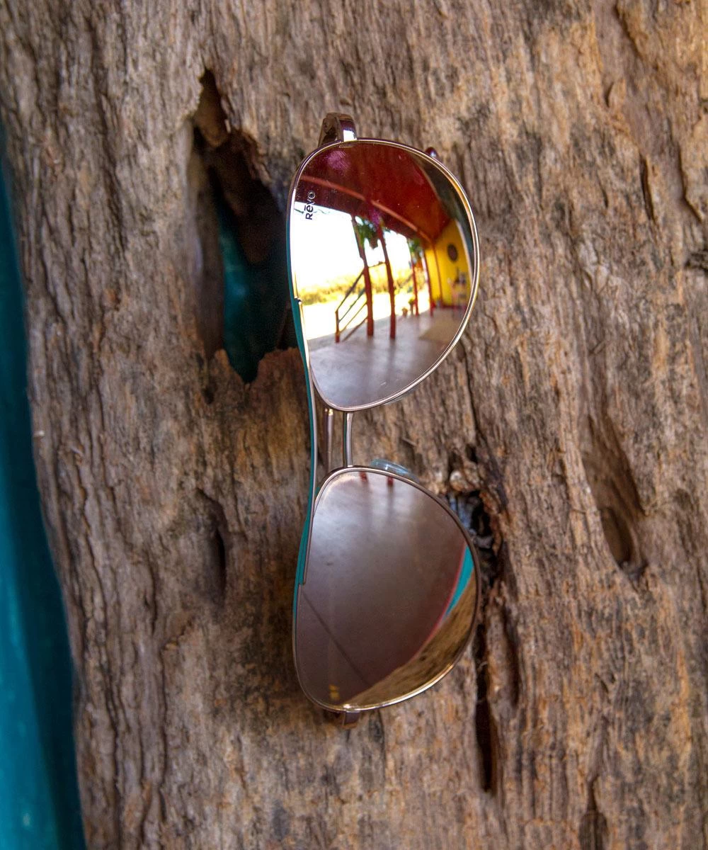 Revo Relay Rose Gold/Champagne - Sunglasses