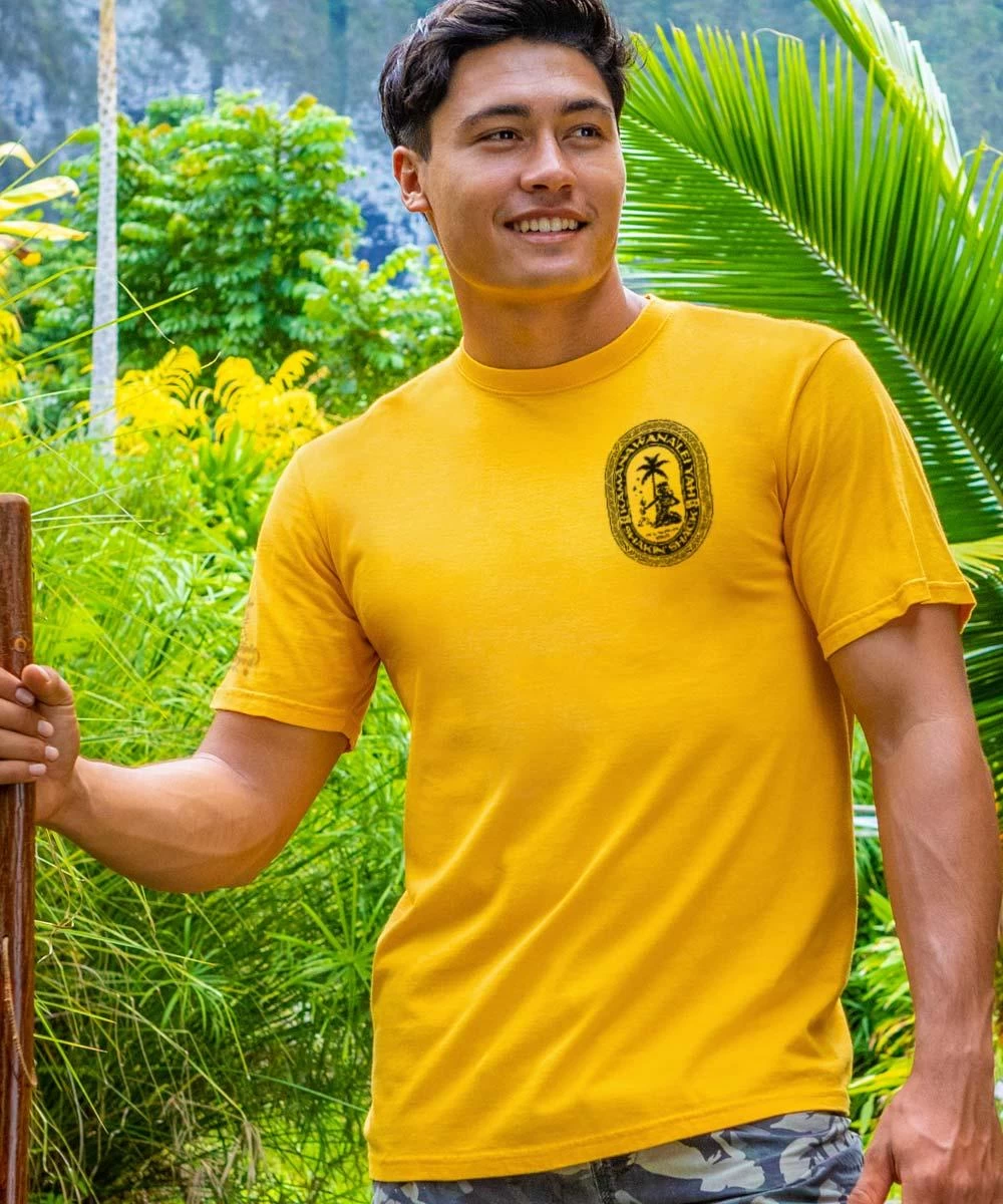 Shakin’ Shack Bar - Pineapple Dyed Short Sleeve Crewneck T-Shirt - Image 2