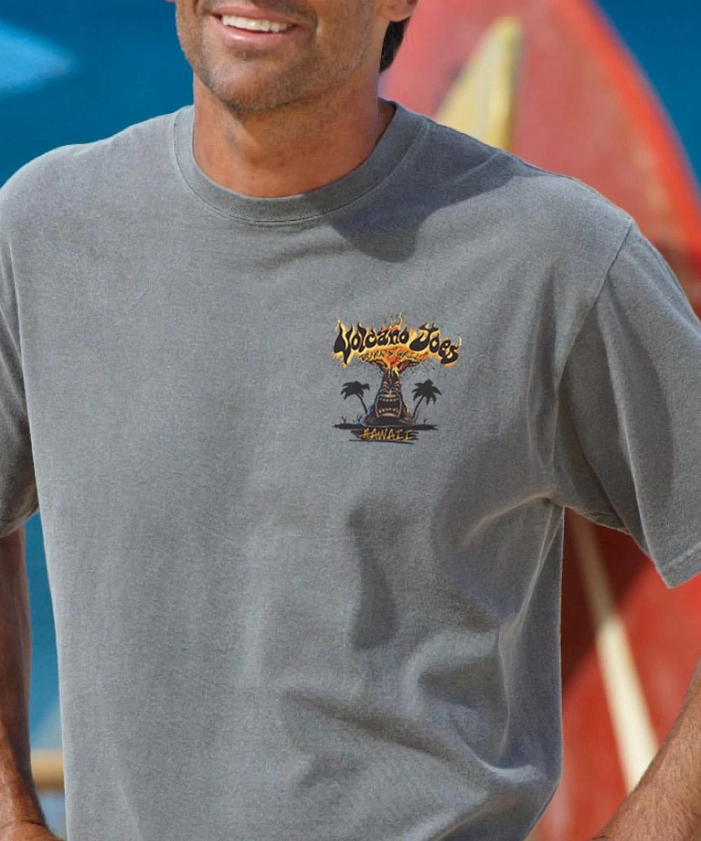 Volcano Joe’s - Crater Dyed® Short Sleeve Crewneck T-Shirt - Image 2